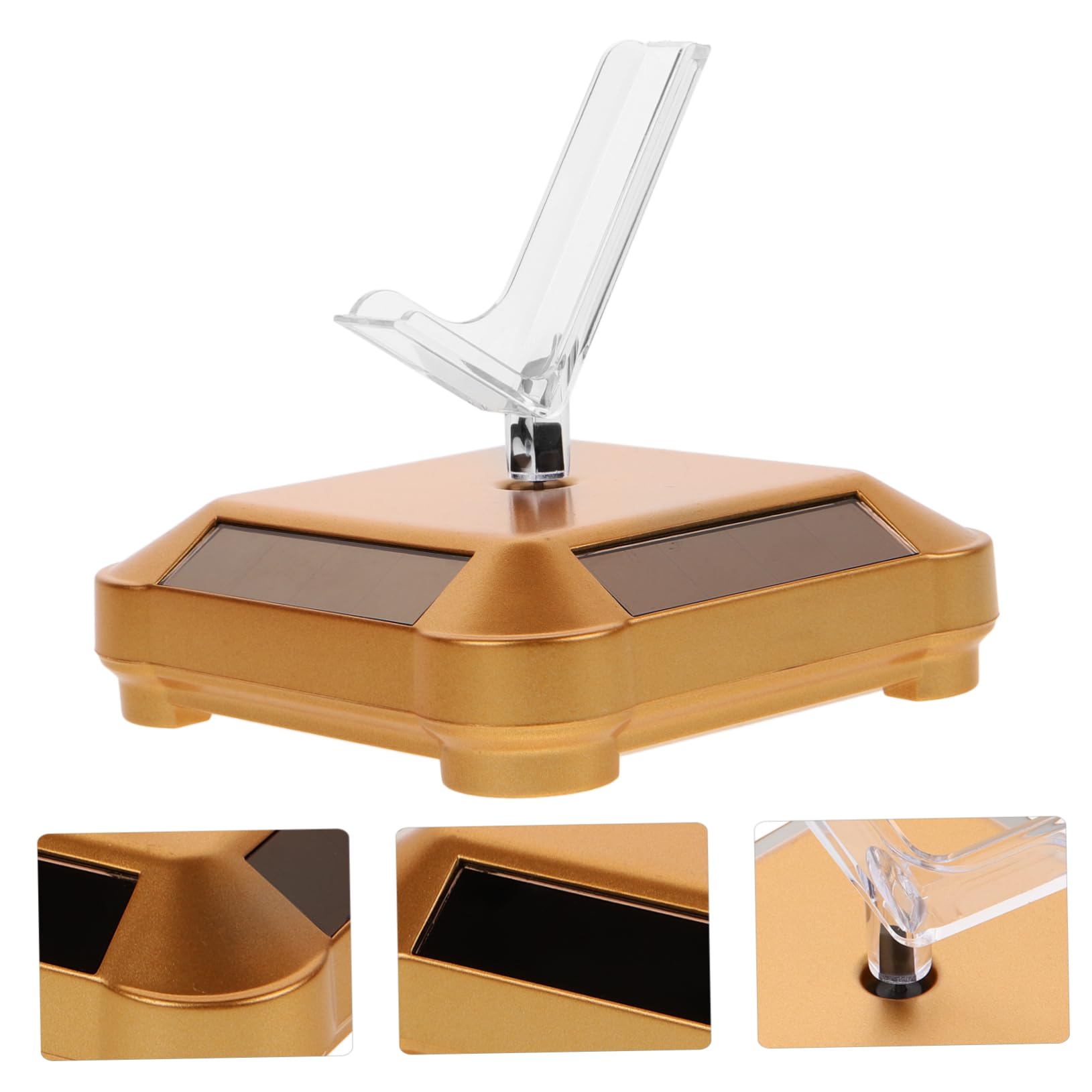 Gatuida Sturdy Rotating Display Table: Easy Install Motorized Turntable Stand for Jewelry Watches and Tech Devices
