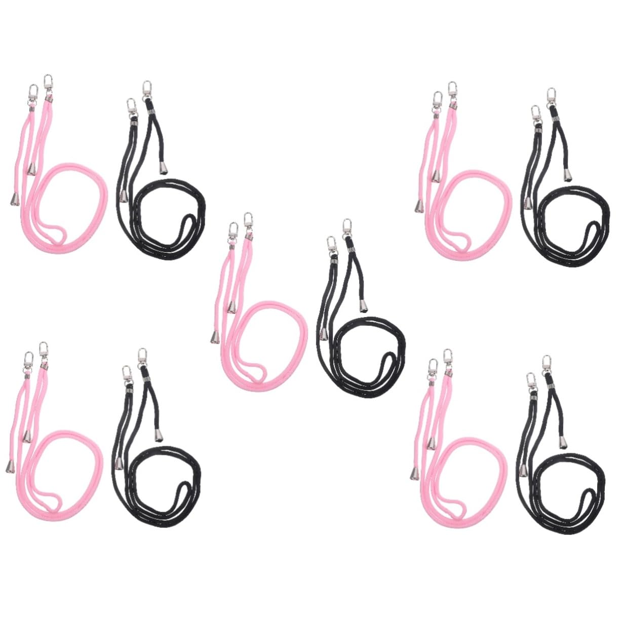 SHINEOFI 5 Sätze Handy Lanyards Aus Polyester Verstellbare Umhängegurte Für Smartphones Praktische Und Dekorative Handy Halterung 2 Stück * 5