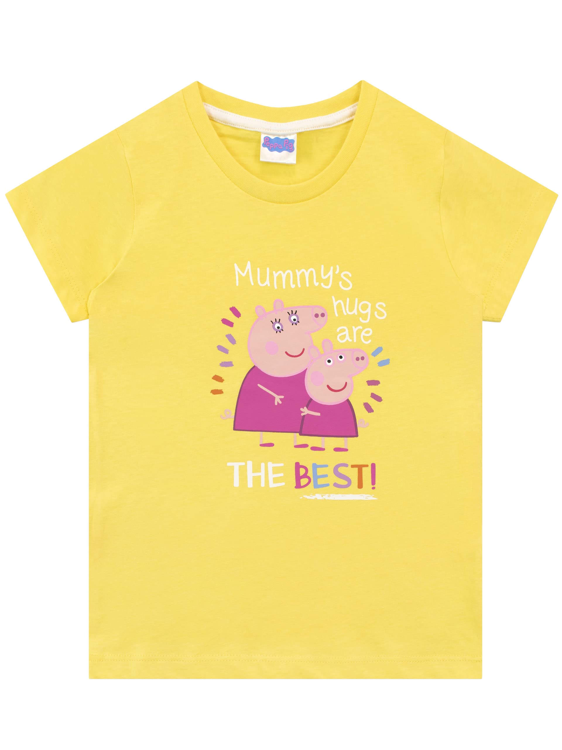 Peppa Pig Girls Yellow T-Shirt 18-24 Months