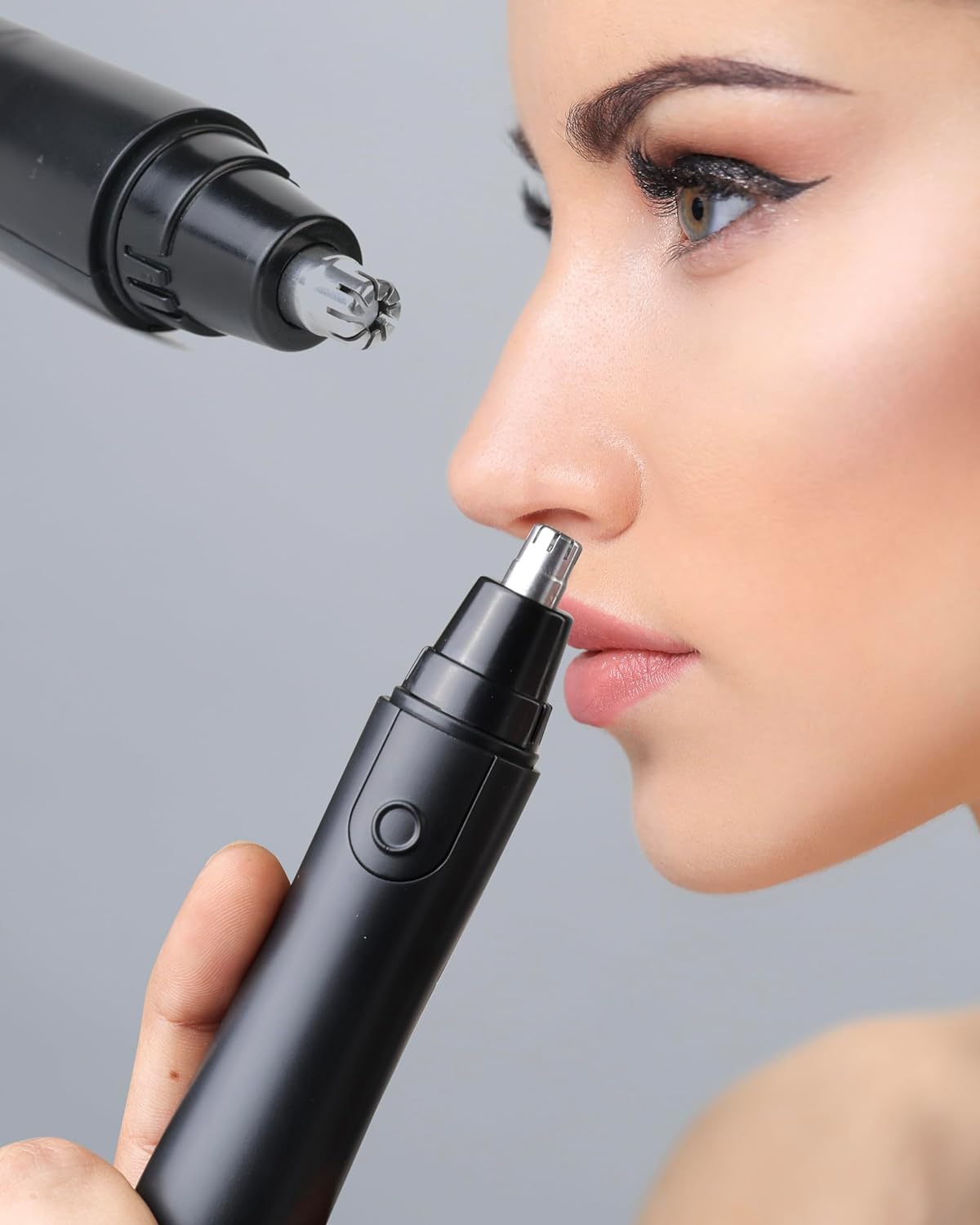 Skevera 3 in 1 Electric Nose & Ear Hair Trimmer for Men & Women | Dual-edge Blades | Nose and Ear Hair Remover Trimmer Eyebrow Electronic (Black) (B0CLS5KM62) Amazon Price History, Amazon Price Tracker
