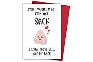 Father's Day Step Dad Funny Card: Best Gag Gift Idea for Stepfather...