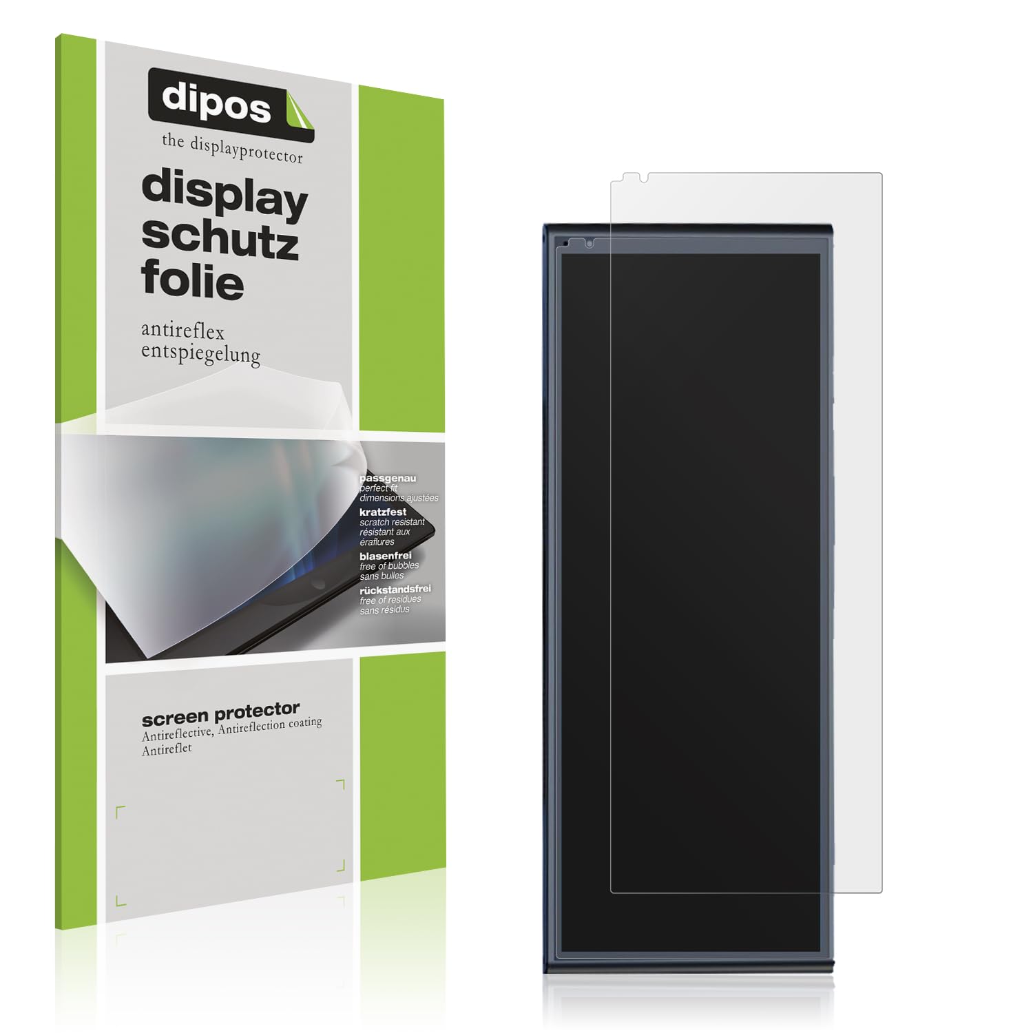 Dipos I 2 Films Protection Écran Mat Antireflet Pour Krunia RC06 9.26″ – Anti-traces De Doigts, Fabrication Allemande, Pose Sans Bulles