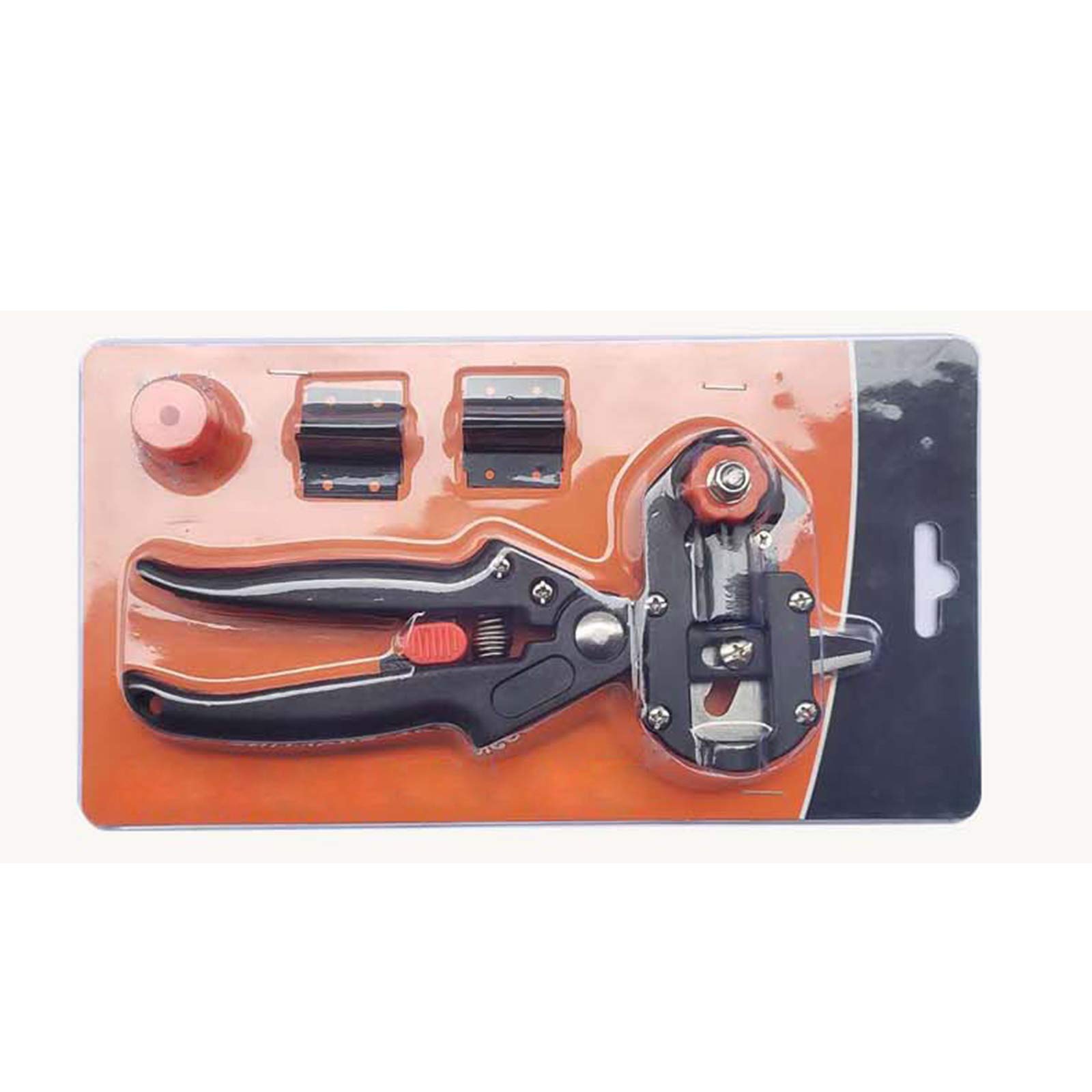Strumenti di innesto professionale, 2 in 1 strumento di potatura del giardino innestato, pruner di innesto da giardino con 2 lame sostituibili, taglio di taglio a forbici di taglio