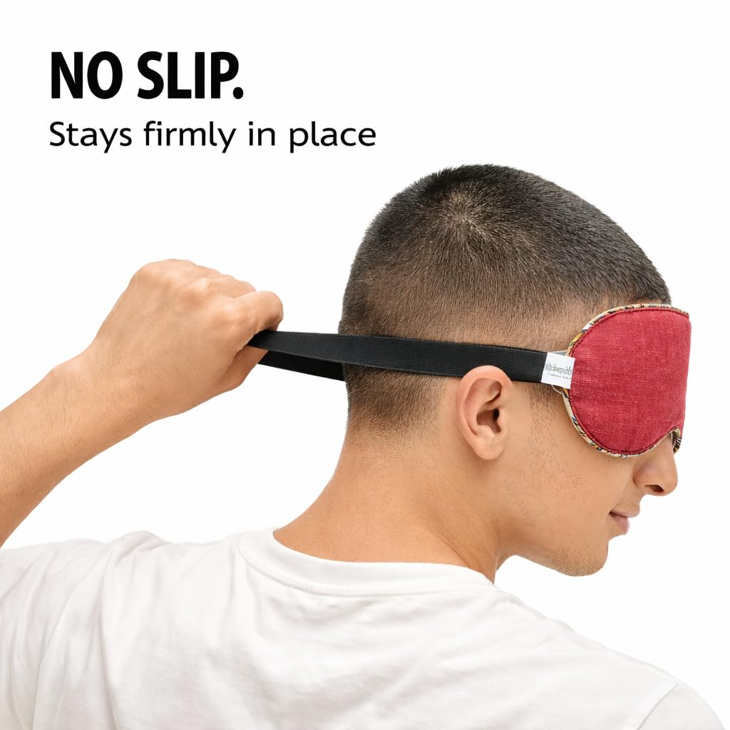 Natural Herbal Eye Mask Hot & Cold Therapy - Microwaveable Eye Pack — Amazon image 5