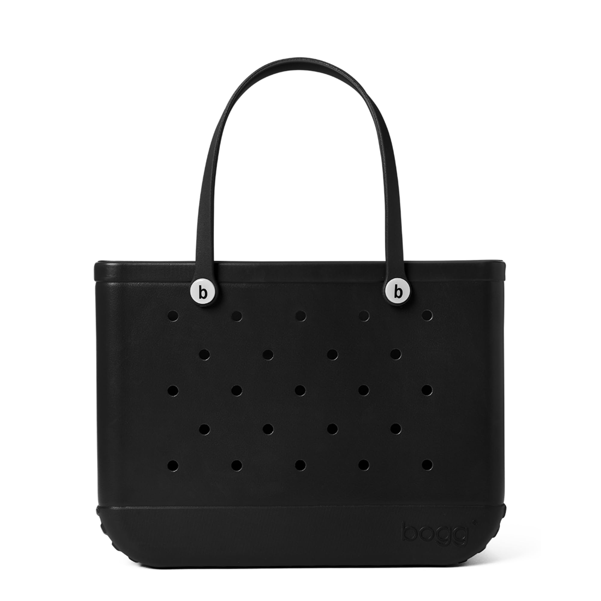 BOGG BAG - Tote for Beach, Pool, Boat, Sports - All Purpose EVA - White Buttons