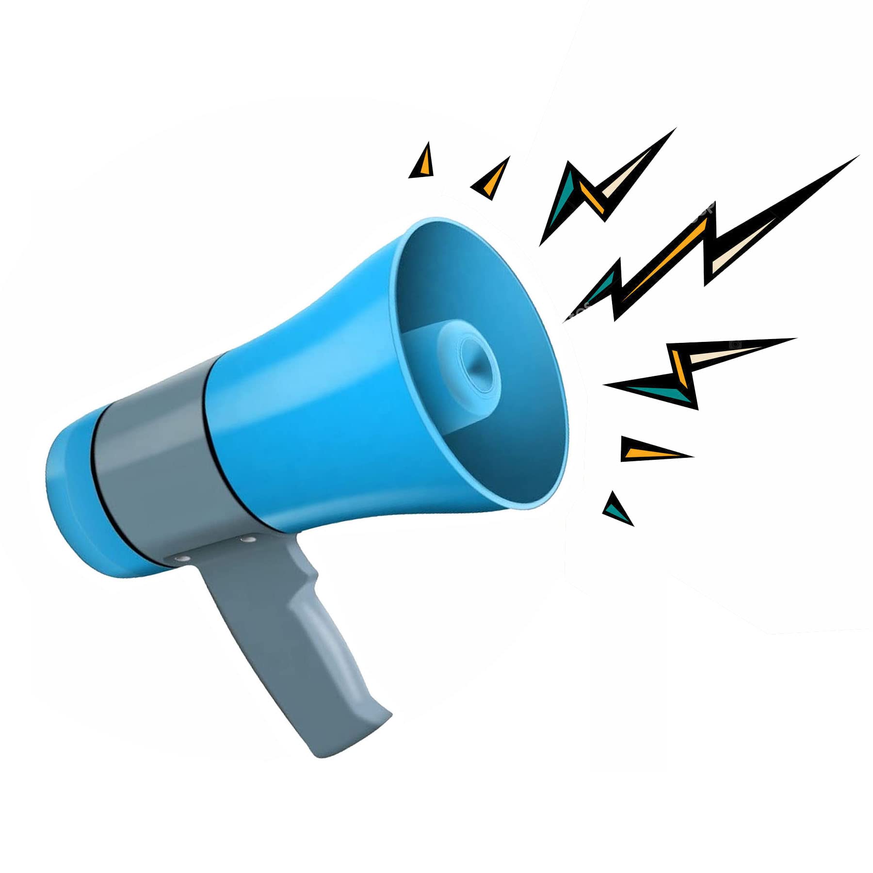 Buy Ekavir Professional Portable 50 Watt Handled Megaphone Loud Speaker