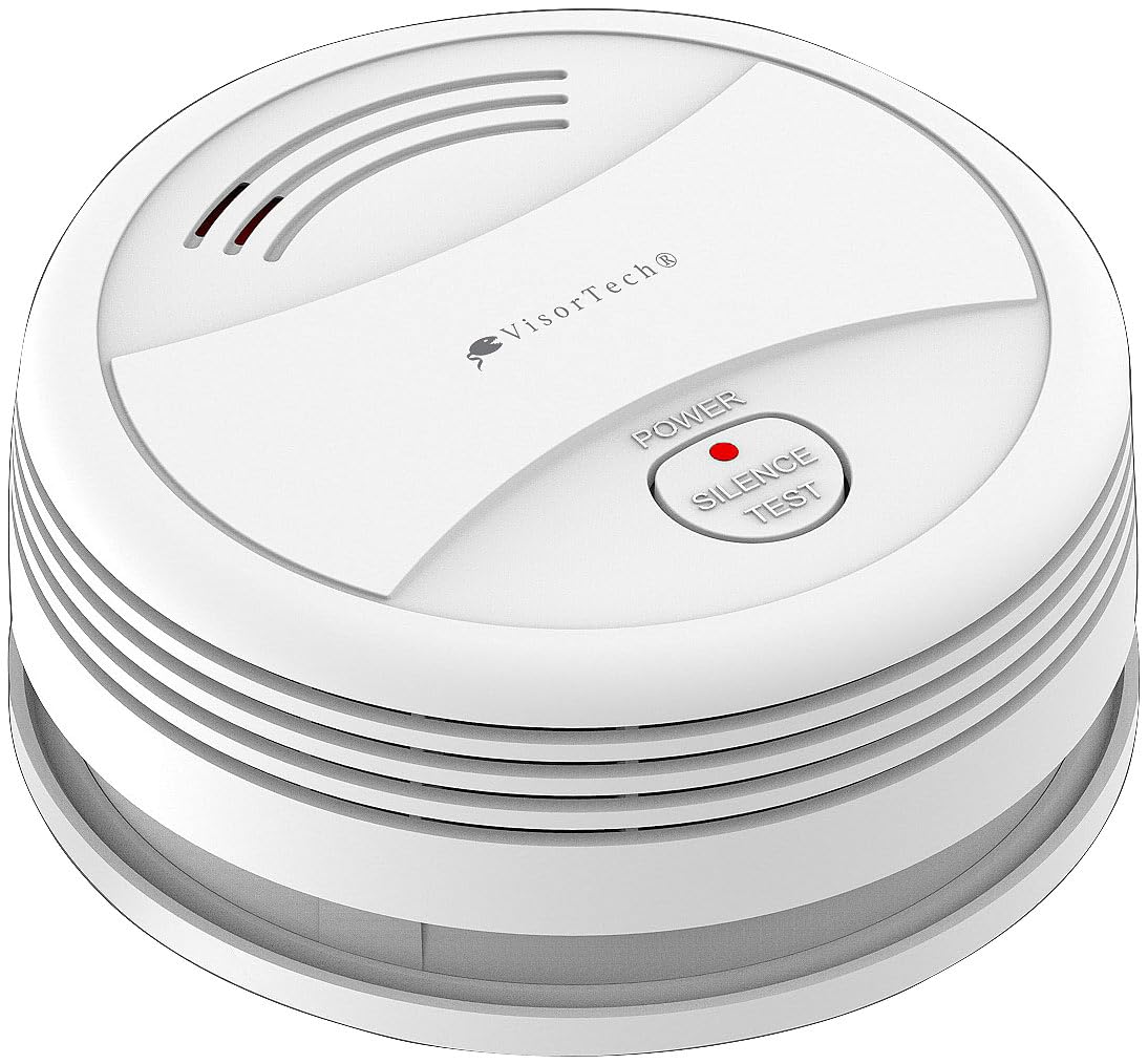 VisorTech Rauchmelder mit App: 3er-Set WLAN-Rauchwarnmelder, weltweite App-Benachrichtigung, 85 dB (Brandmelder WLAN, Rauchmelder mit Alexa, Home)