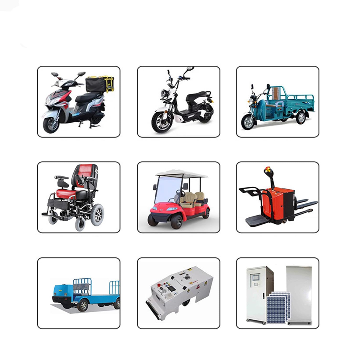 TGHY Akumulator do motocykla elektrycznego 52V 15.6Ah/18.2Ah lub 60V 12Ah-26Ah, litowo-żelazowo-fosforanowy (LiFePO4), przeznaczony do silników rowerowych o mocy 0-1600W.,52v18.2ah