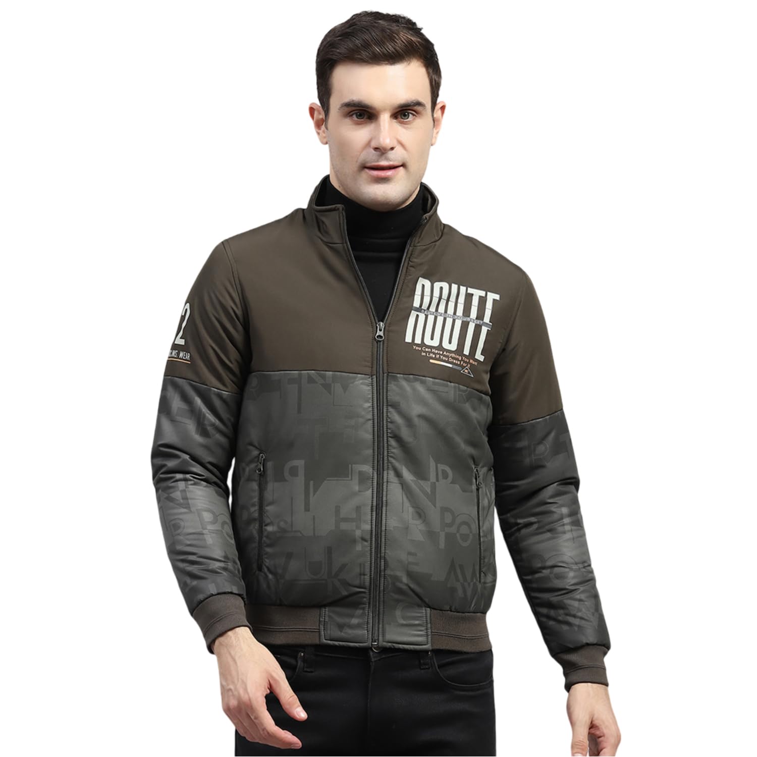 monte carlo Mens Printed Mock Neck Full Sleeve Jacket (224066787)-picture-20