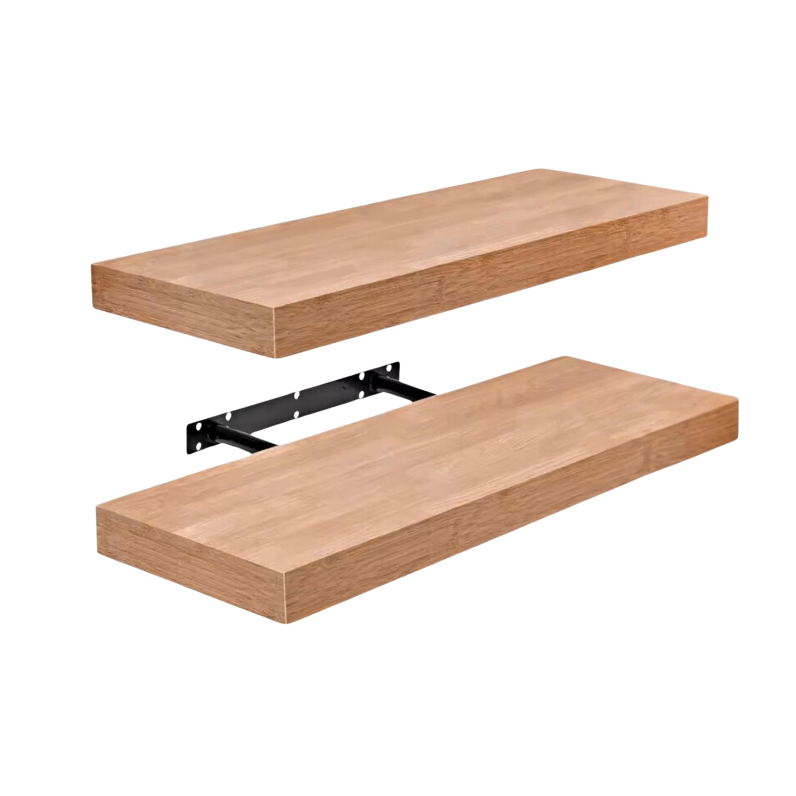 FEELINGS Wall Shelf, Floating Rectangle (BEIGE, 100CM)