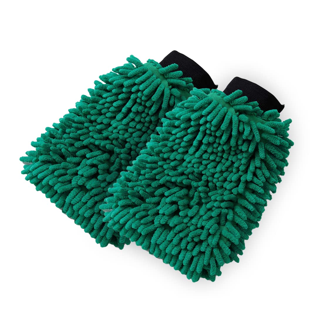 Kuber Industries Chenille Dry Mitt Gloves | Multi-Purpose Gloves for Kitchen, Home & Laptop Cleaning | Lint & Scratch-Free | Super Absorbent | Dark Green | Efficient and Handy Cleaning Mitts (B0BNHJ6Y8P) Amazon Price History, Amazon Price Tracker