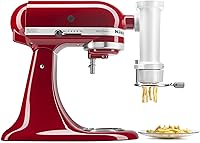 Vista 1 de Accesorio con prensa para pasta gourmet KitchenAid KSMPEXTA con 6 placas de pasta intercambiables