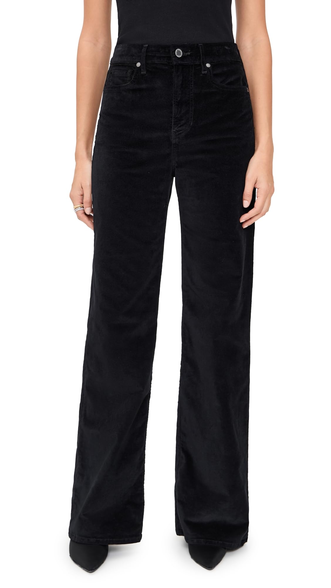 Veronica Beard Jean Womens Taylor High Rise Wide Leg Jeans