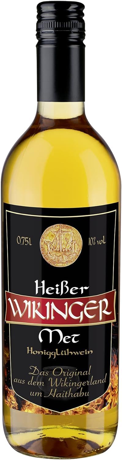 Wikinger Met, Heißer Honigwein mit Wintergewürzen, 0,75 L, 10 % vol.
