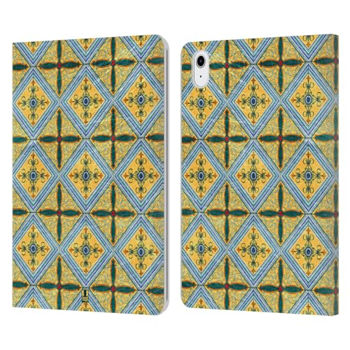 Étui iPad Air 11 compatible 2020-2025 Head Case Designs : housse cuir arabesque