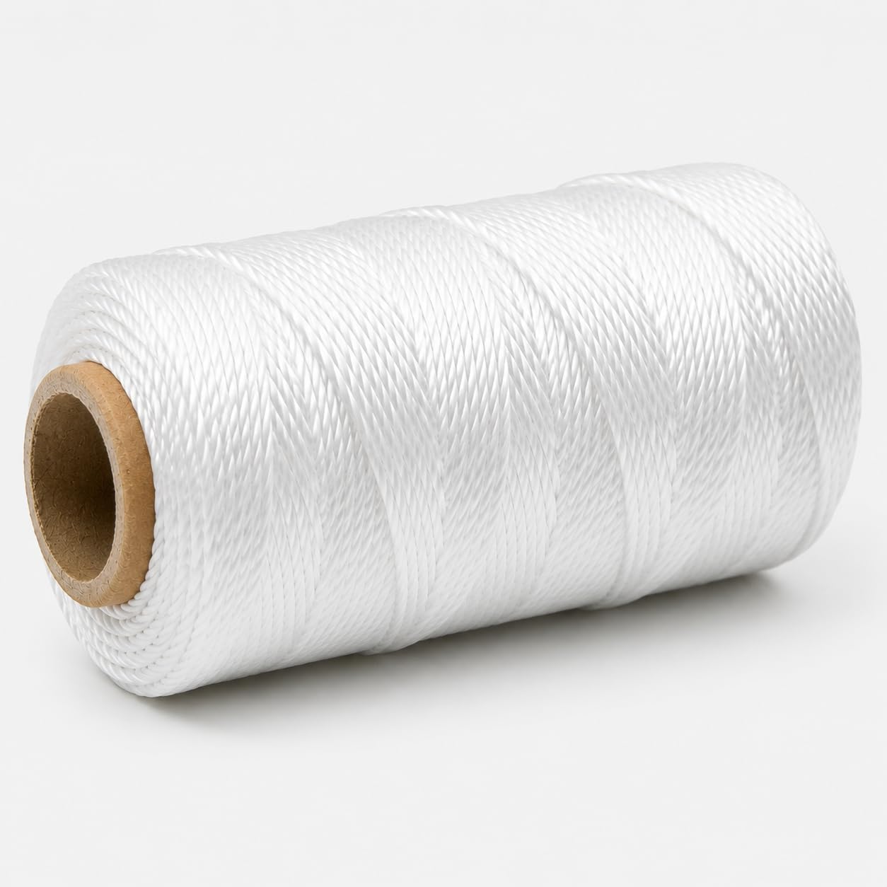 Mason Line String 260FT, 390FT, 780FT, 1500FT, 2300FT, Durable Construction Twine for Laying Bricks, Blocks, Fences in Gardening, DIY &amp; Landscaping Projects (White, 393 Ft)