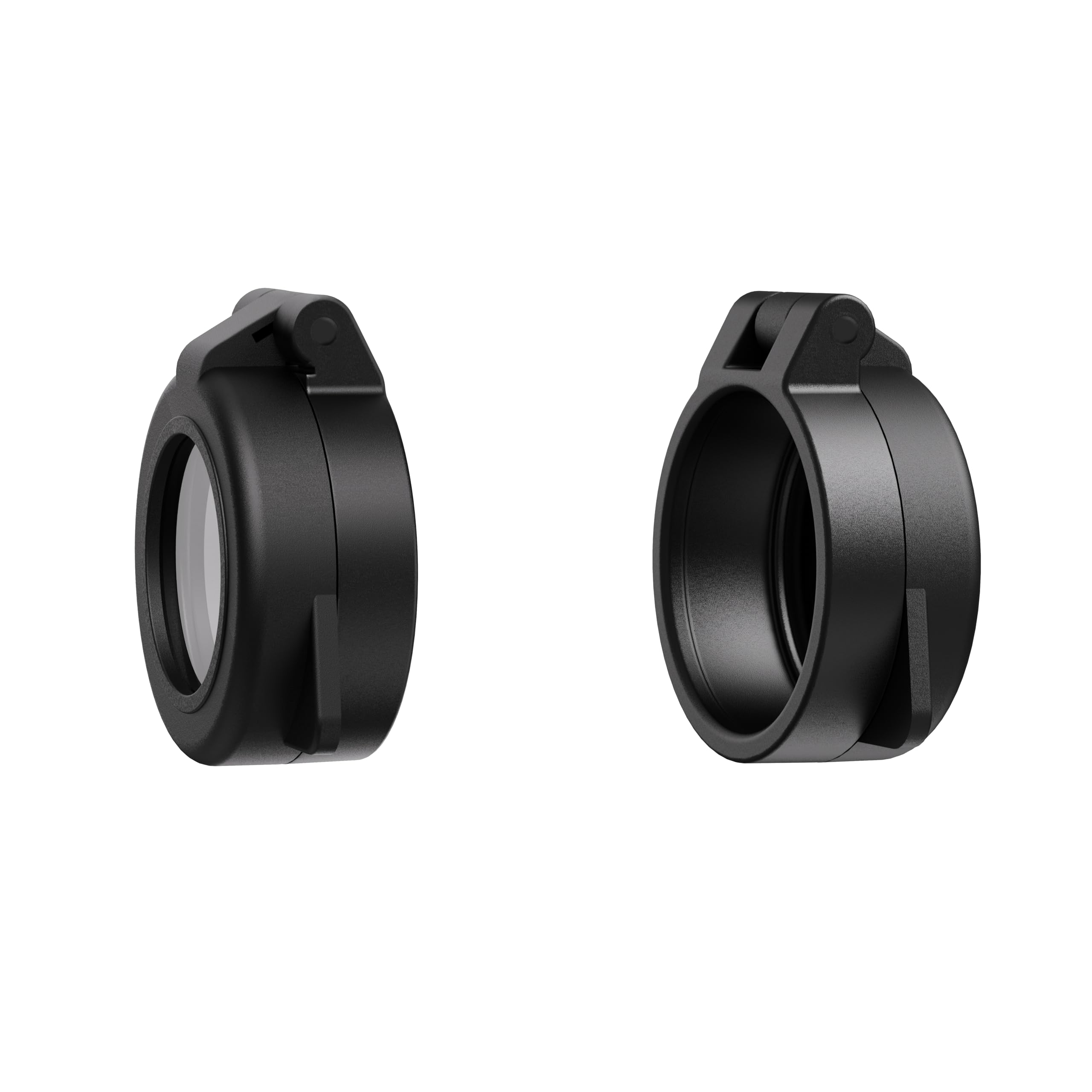 Red Dot Lens Cover Flip Up Transparent 1x20mm Red Dot Lens Caps Optics Cover Compatible with Romeo5 and 28mm Outer Diameter Red Dot Sights