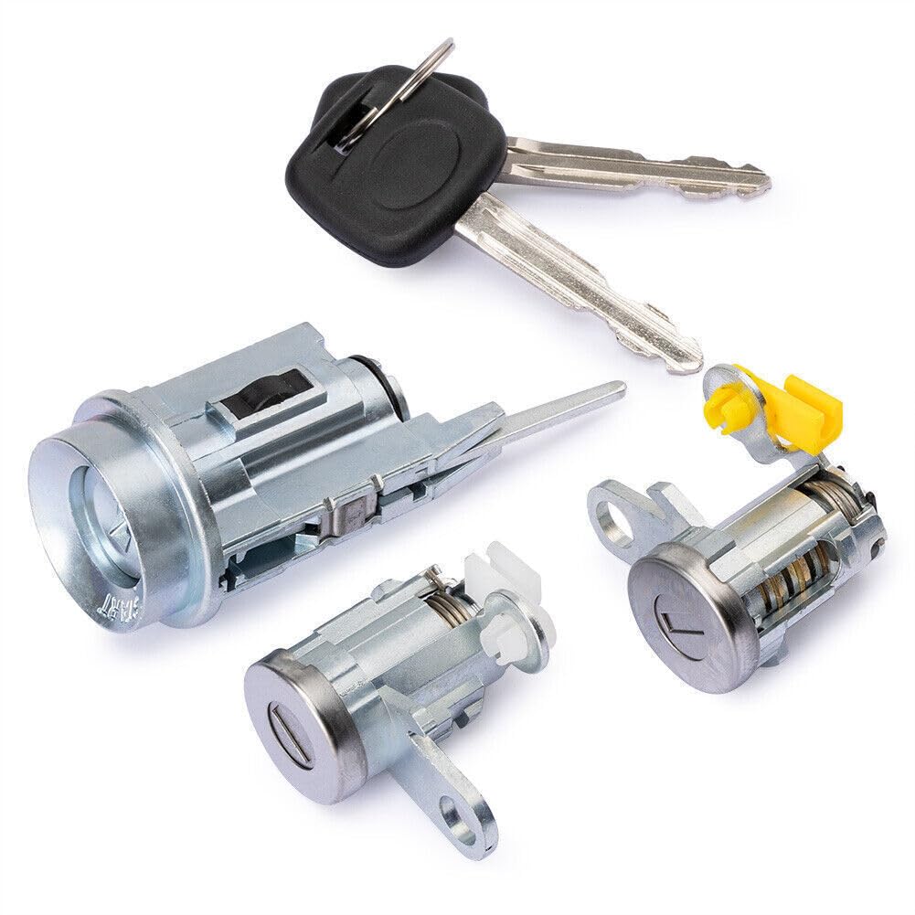 Door Lock Key Ignition Lock Cylinder Keys Set for Toyota Tacoma Tundra 1995-2004