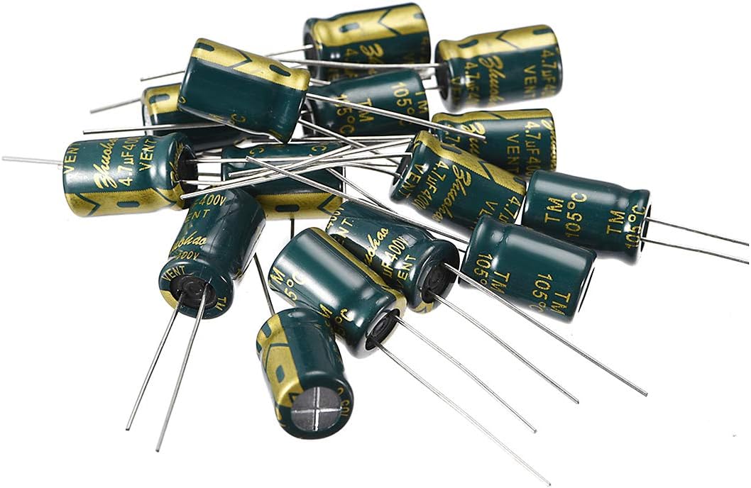 Sourcing Map Condensateur électrolytique Radial En Aluminium