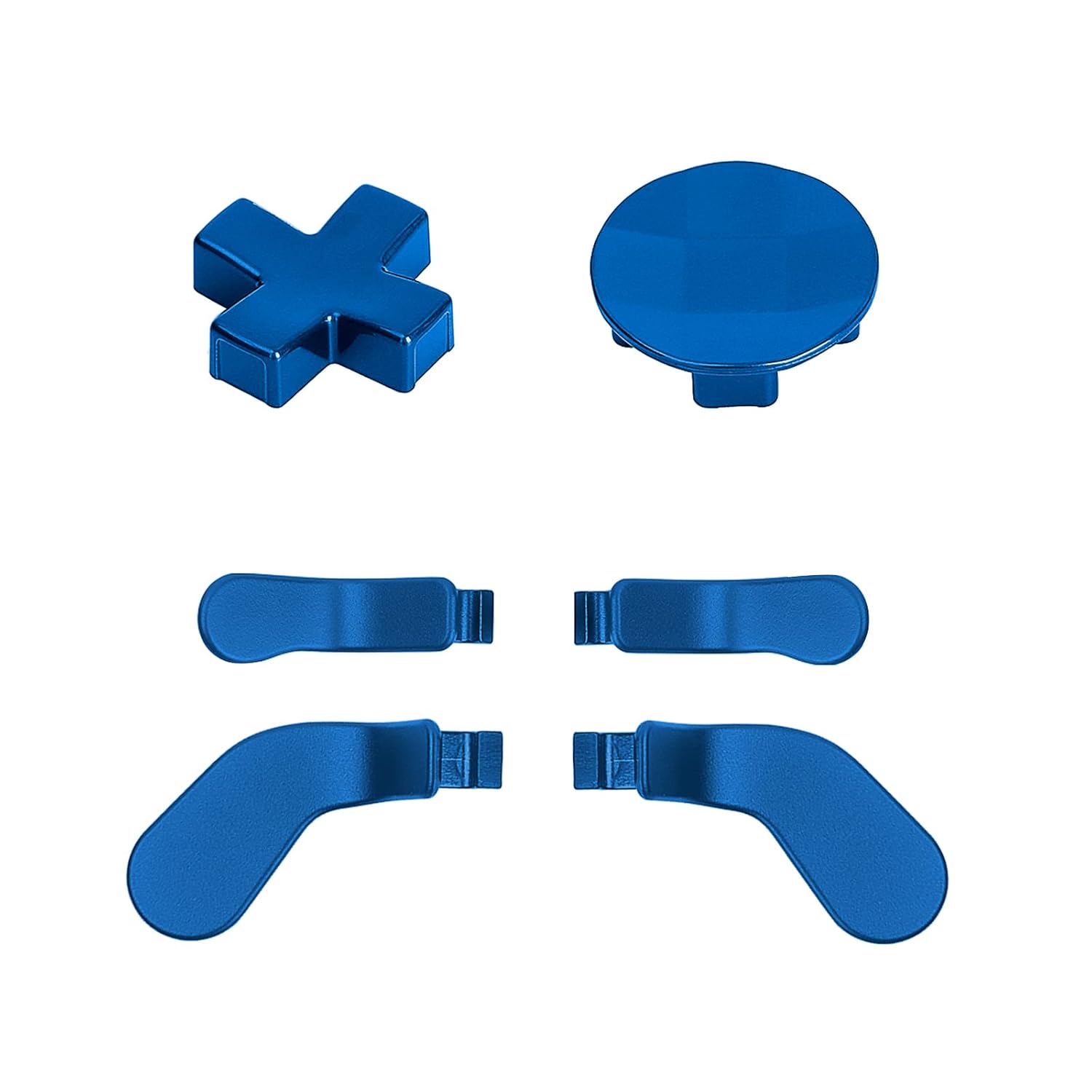 Paddles and D-Pads for Xbox Elite Controller, Metal Stainless Steel Replacement Part for Xbox One Elite Controller Series 2(Blue)