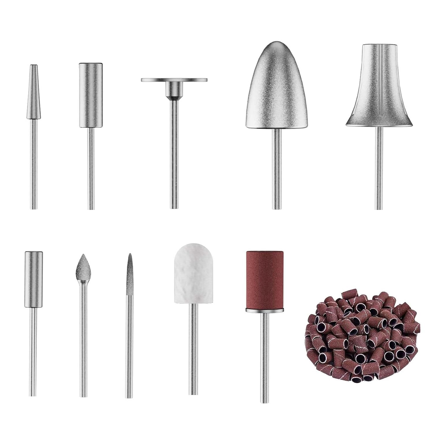 Nail Drill Bits Sets - Professional Cuticle Remover Kit