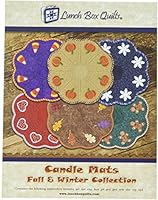 Algopix Similar Product 16 - Lunch Box Quilts Candle Mats Fall and