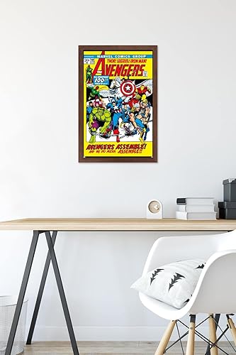 Miniatura 46 de Trends International Marvel Comics Avengers #100 - Póster de pared, 34 pulgadas de largo x 22.4 W, versión premium sin marco