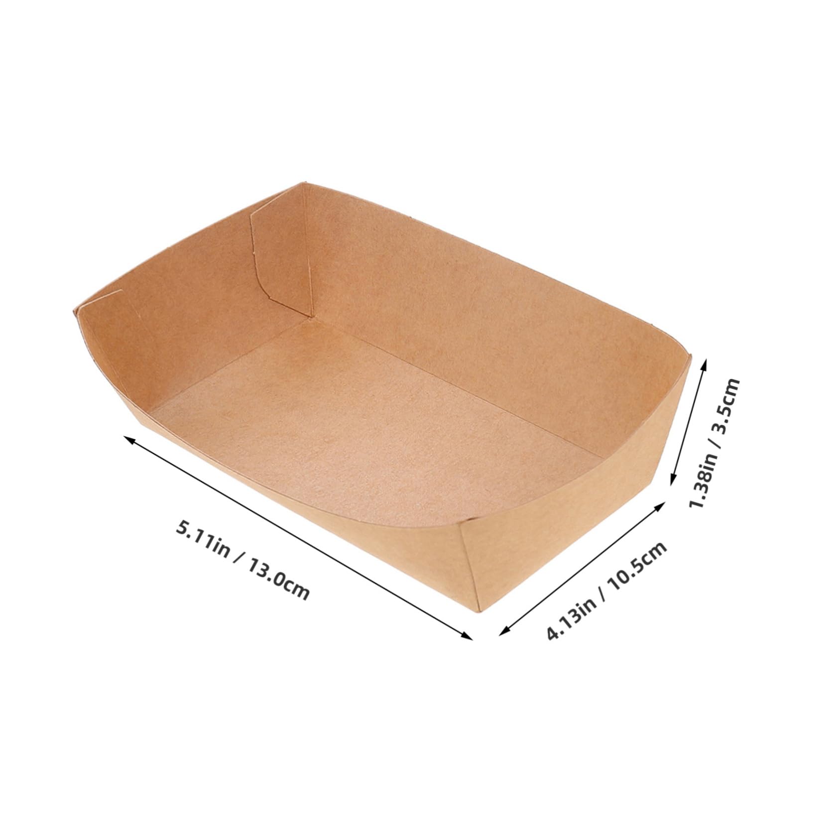 NAMOARLY Snack Box Compartments Stackable Snack Holder Lid French Fries Box for Popcorn Chips