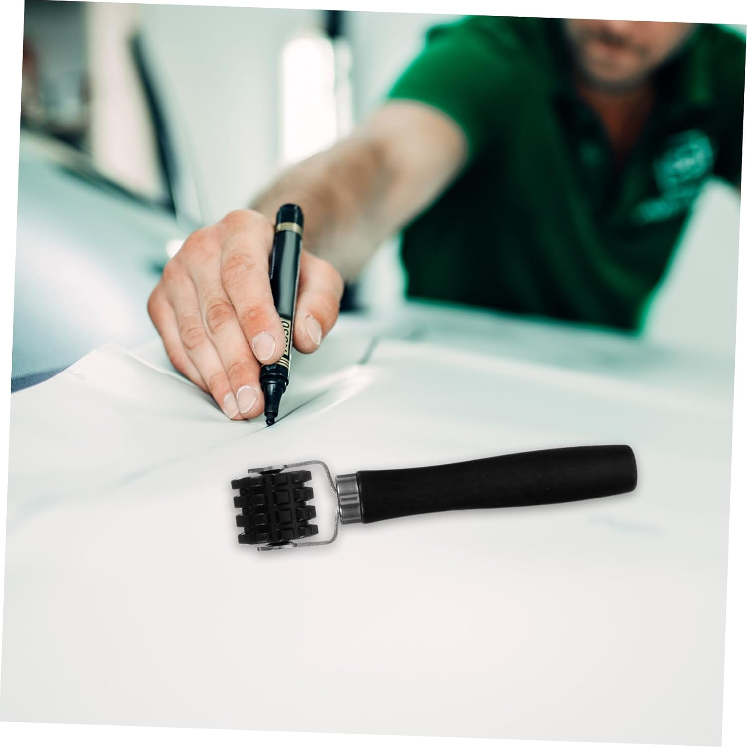 Alipis 10pcs Sound Deadening Roller Noise Insulation Tool for Cars Includes and Transparent Rollers for Audio Insulation and Easy Application