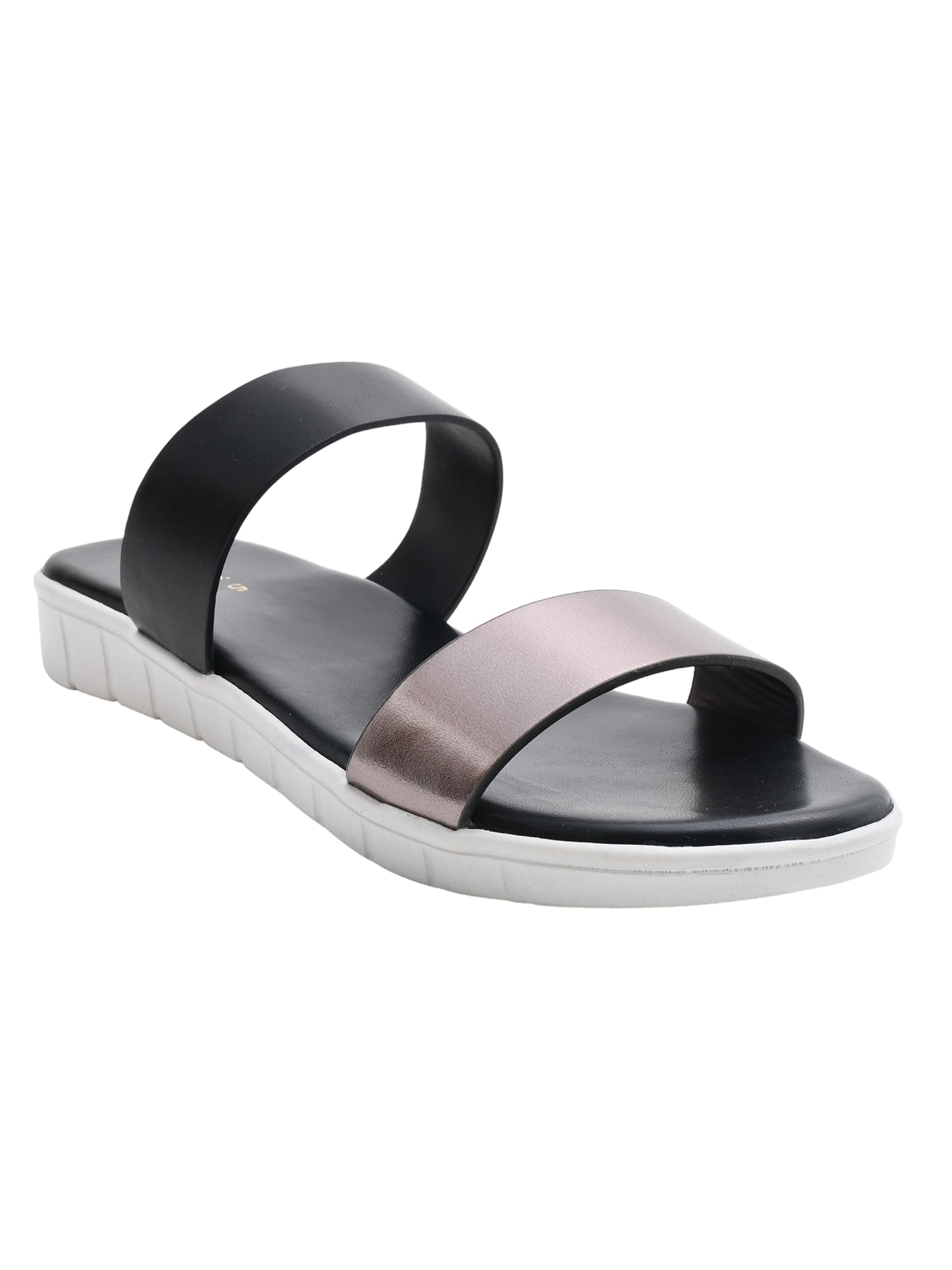 AJANTA Women Black Flat Sandal EL3004 (B0CH4XB9K1) Amazon Price History, Amazon Price Tracker