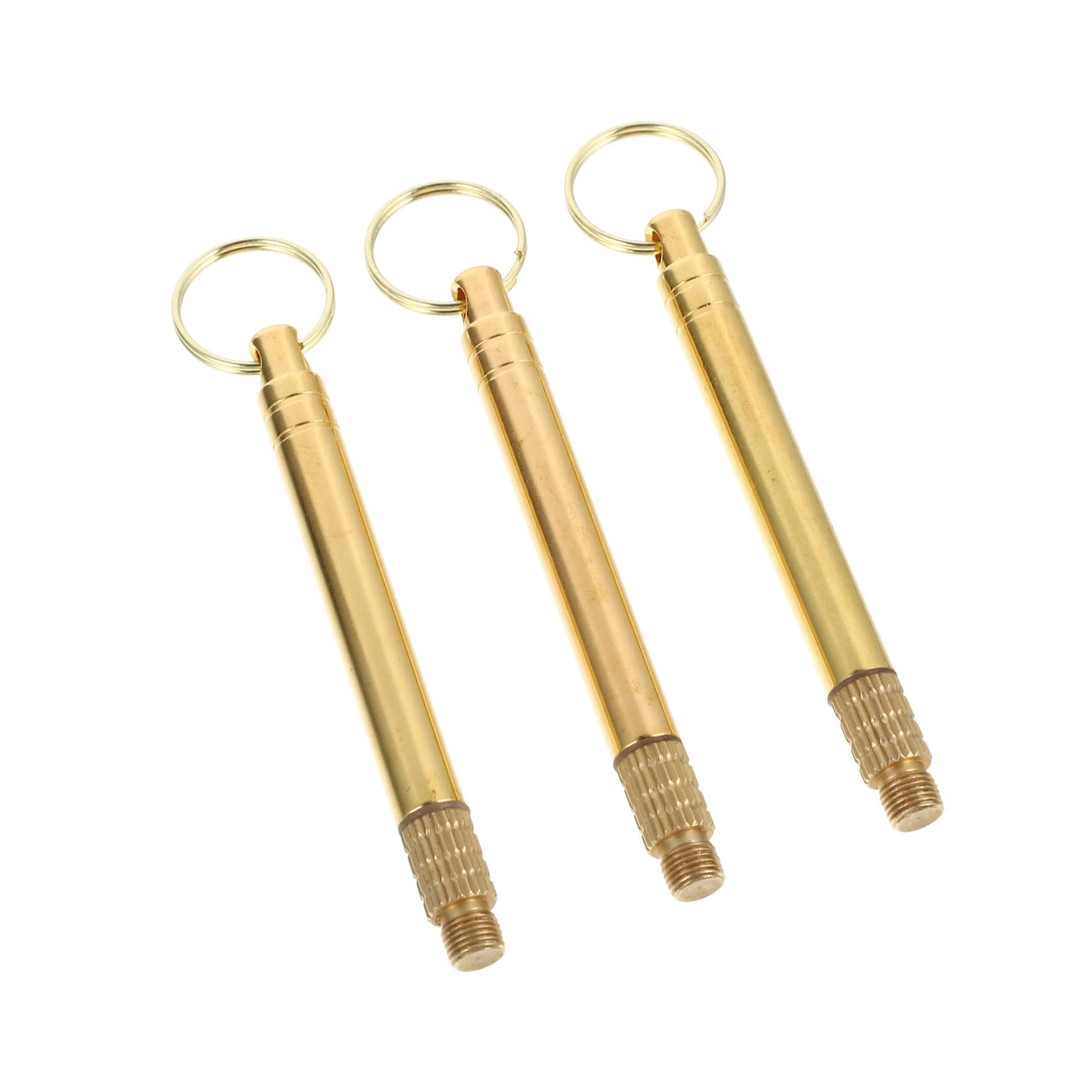 3pcs Brass Ear Cleaning Tools Kit Earwax Removal Picks for Family and Travel Use Smooth for Safe Ear