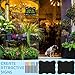 MotiMind 2 Pcs 8 x 10 Large Acrylic Chalkboard Hanging Sign with Chalk Markers Chalk Board Signs with Hanging String for Wedding Kitchen Home Party Decoration