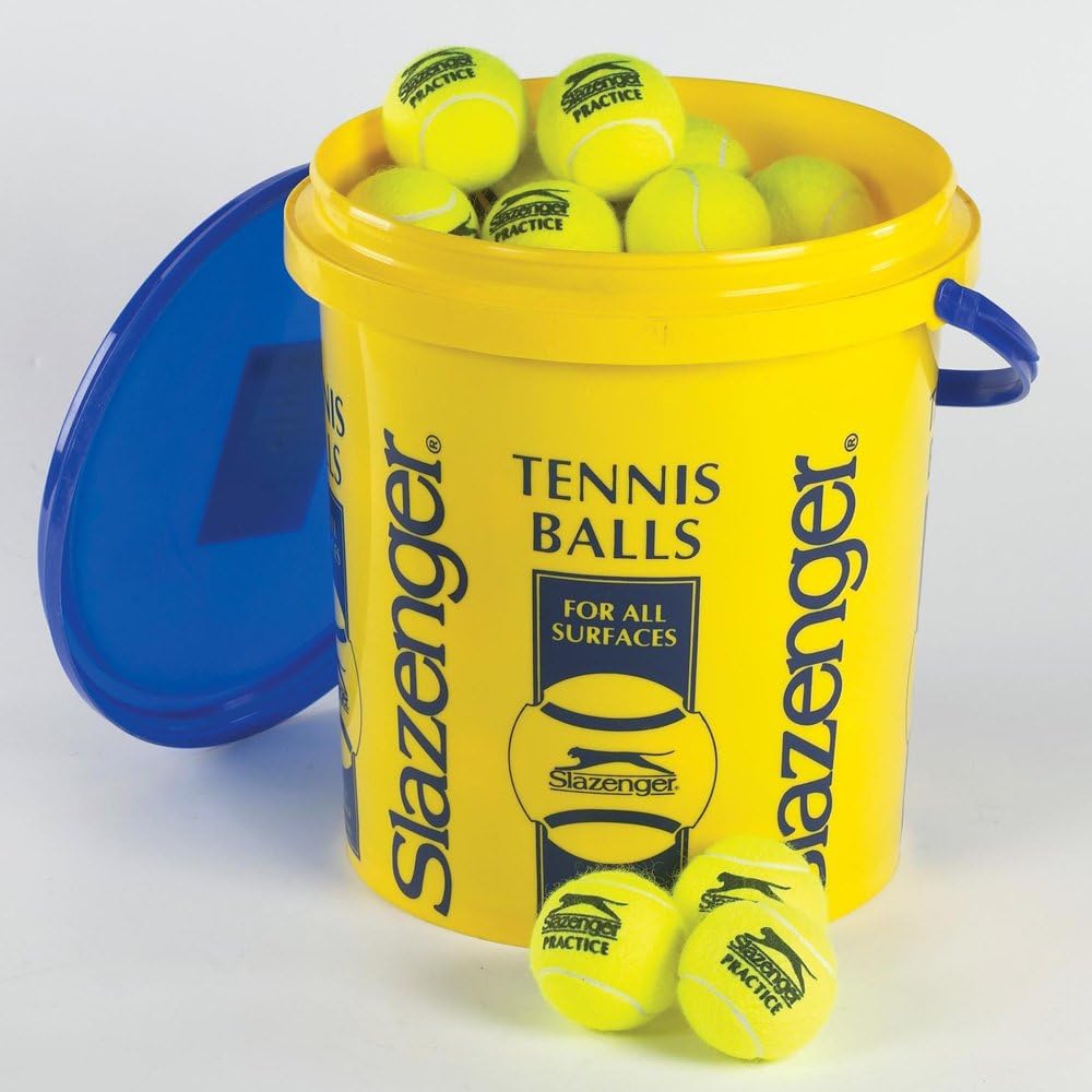 Slazenger Trainer Tennis Ball Bucket Amazon.co.uk Sports & Outdoors