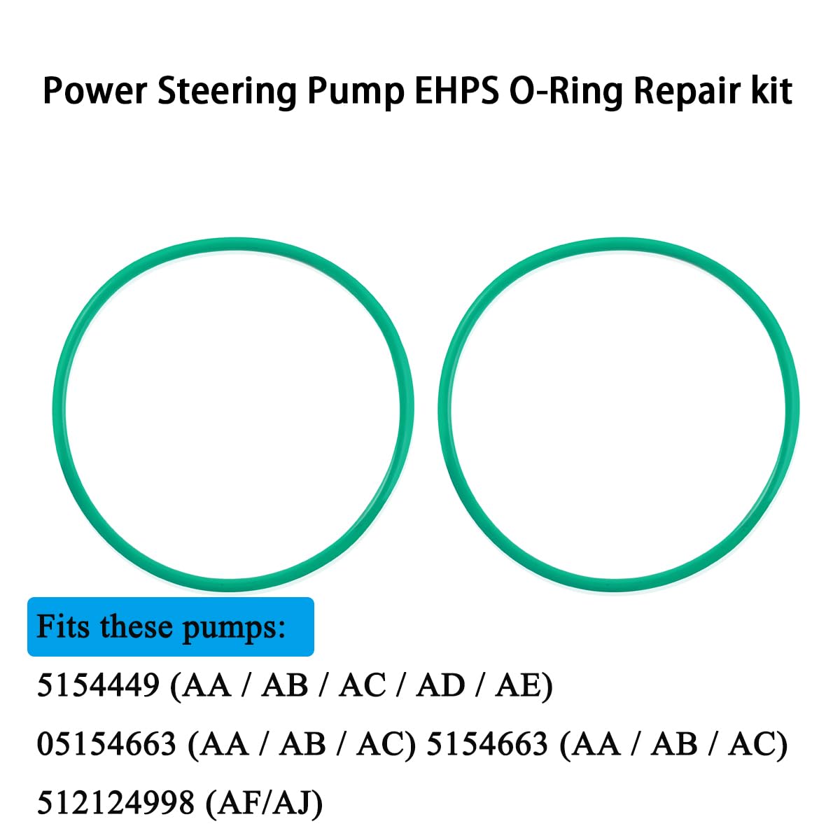 Amazon.com: HQPARRTS Power Steering Pump EHPS O-Ring Repair