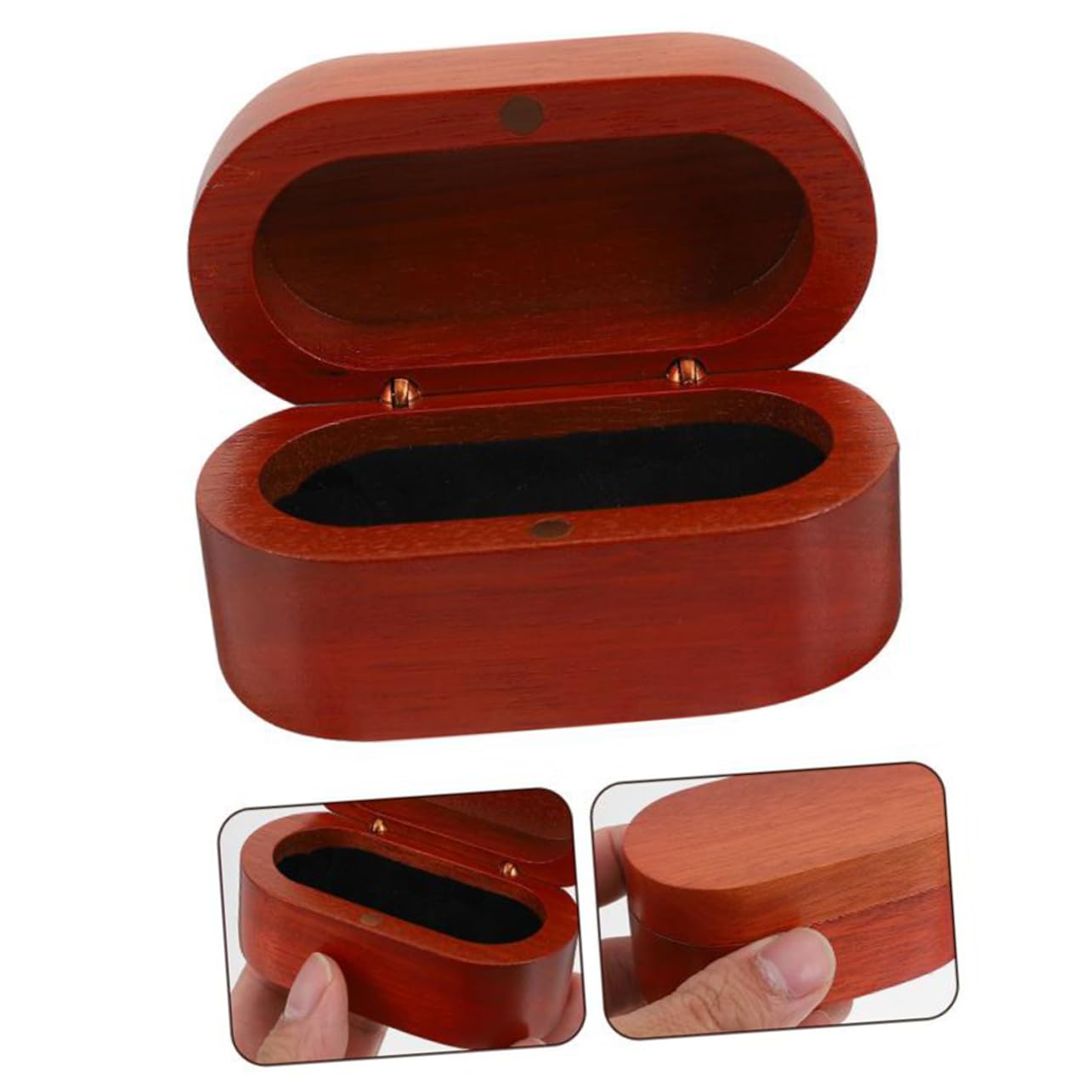 Toyvian 3 zestawy do przechowywania kostki gitarowej, uchwyt na gitarę, uchwyt do gitary basowej z drewna, akcesoria do gitary elektrycznej, przenośny kostka do gitary elektrycznej