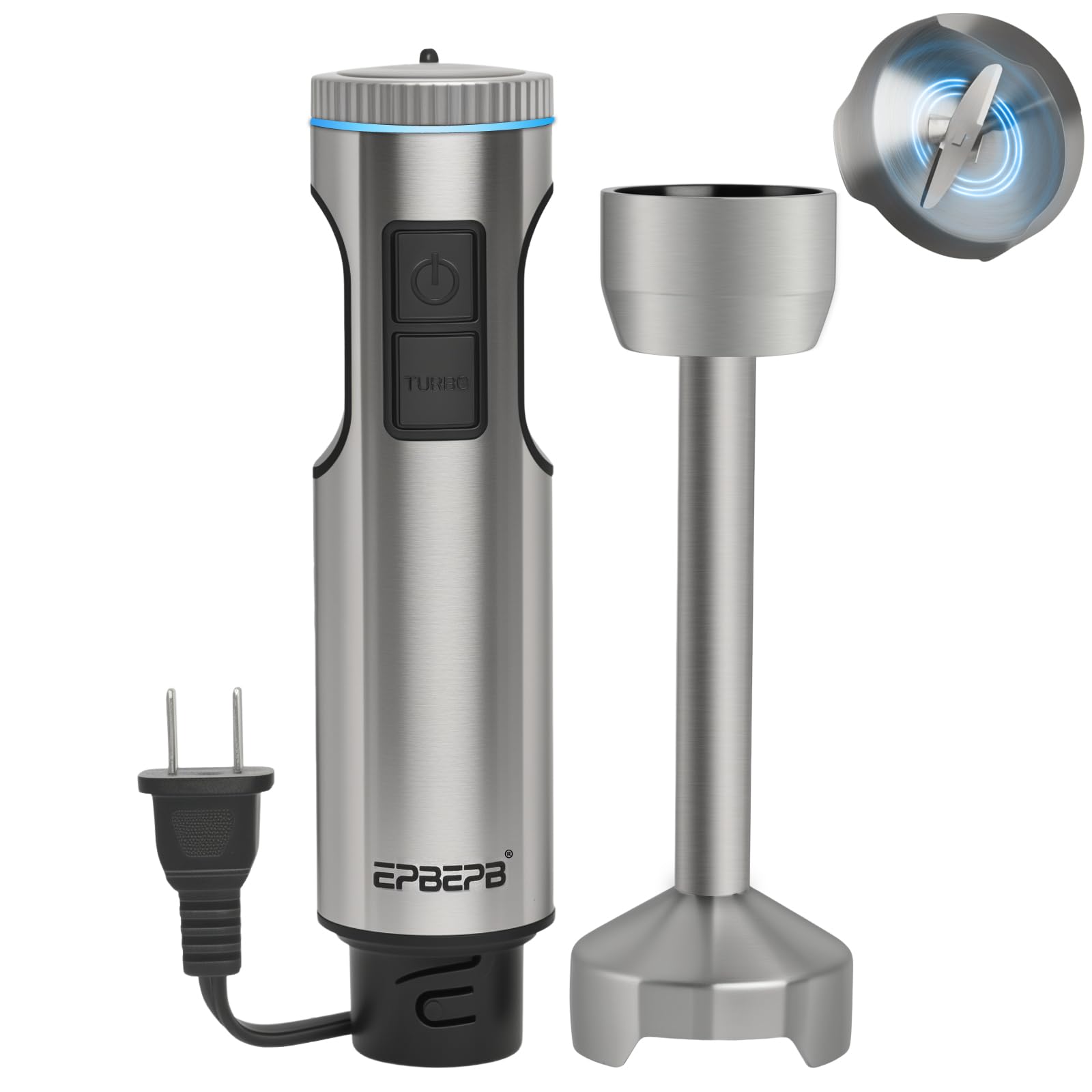 EPBEPB Handheld Immersion Blender 11-Speed, 1000W