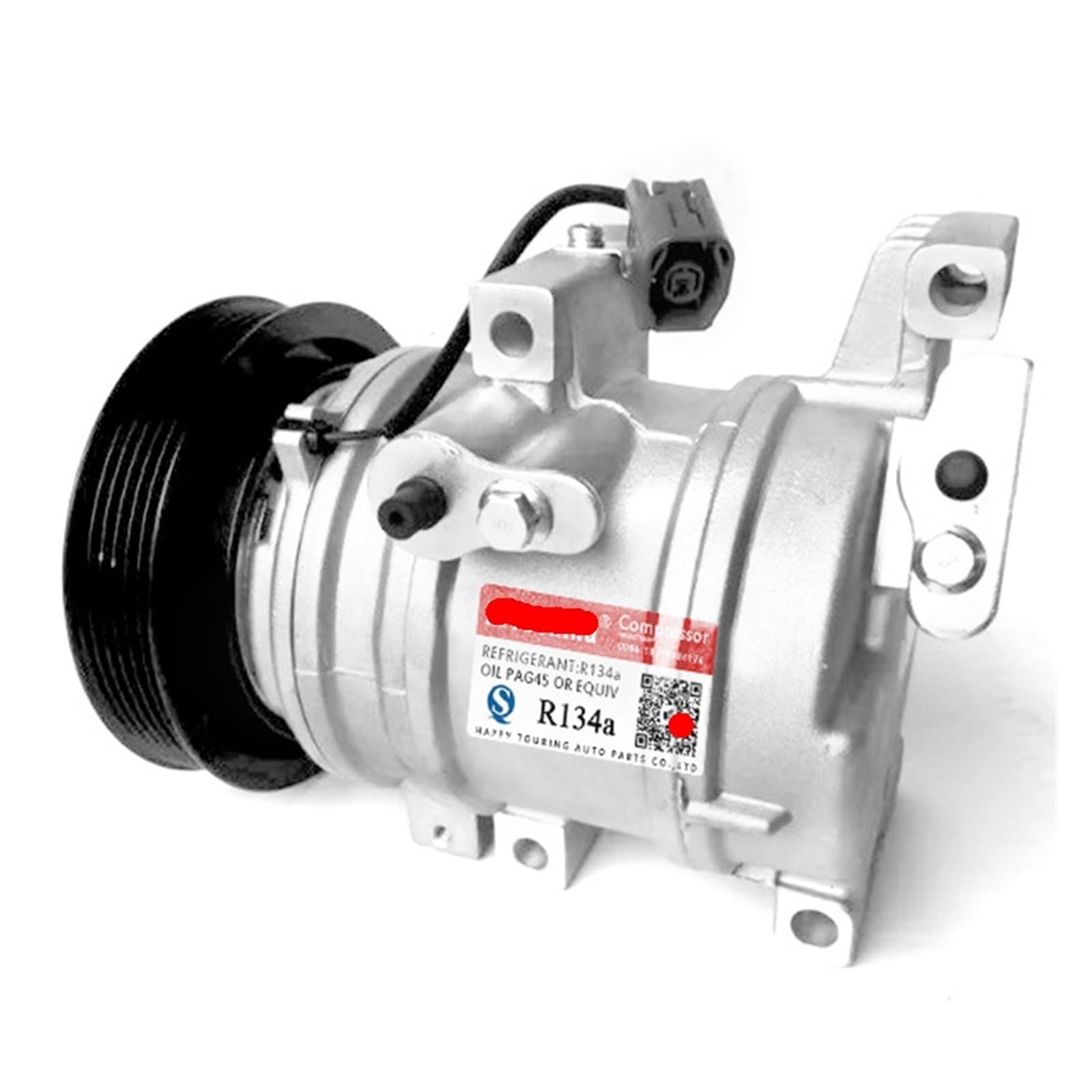 AC Compressor，Compatible For Mazda，3 6 2006 2007 2008 GJ6A-61-K00C GJ6A61K00C H12A1AK4DW H12A1AF4DV H12A1AF4DW 97470 6PK，Cooling Compressor