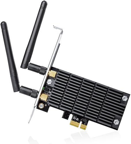 Miniatura 3 de TP-Link Tarjeta PCIe WiFi AC1300 Archer T6E - Adaptador PCI Express inalámbrico de doble banda 24G5G perfil bajo largo alcance tecnología de