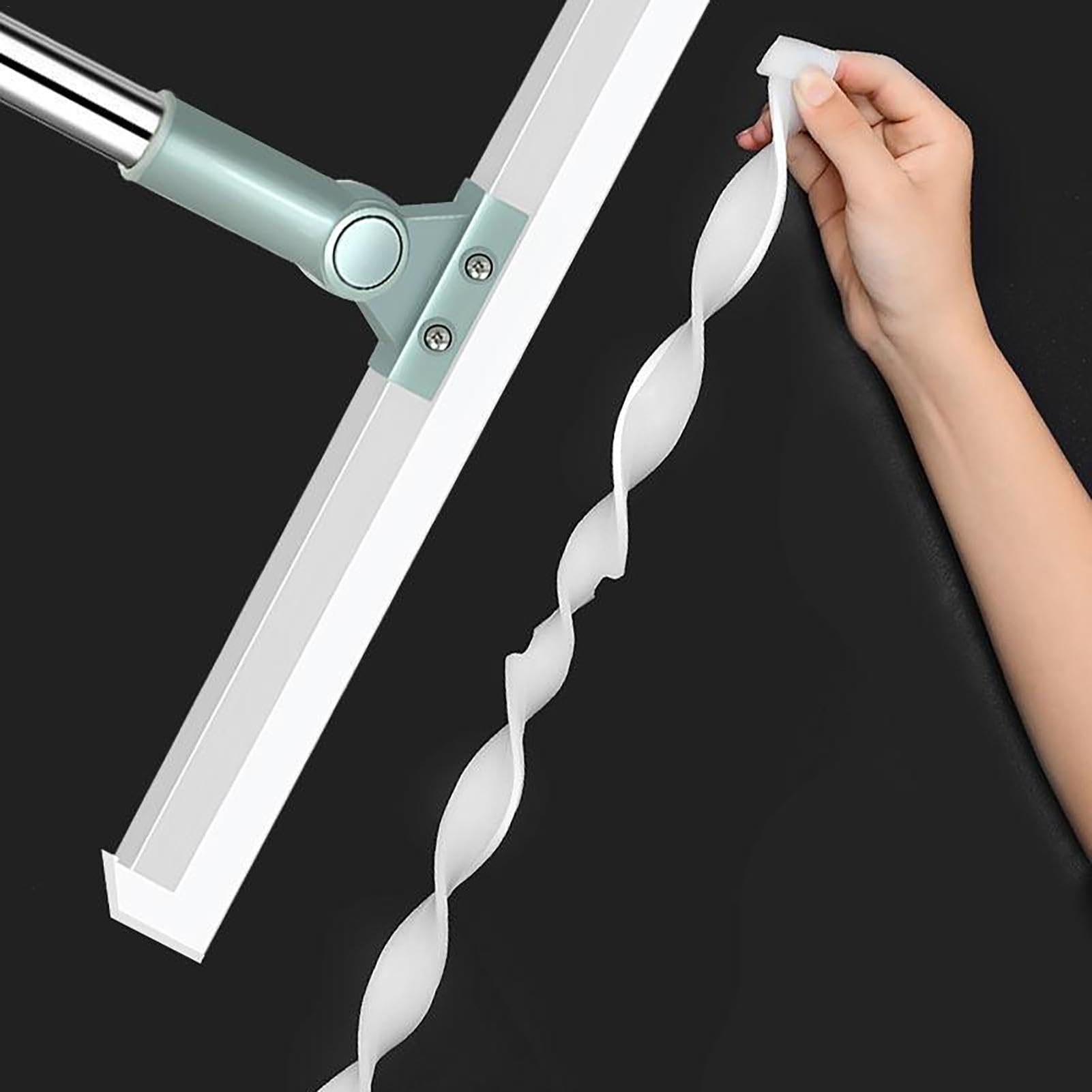 Floor Brush, Floor Mop with Retractable Handle, Multifunctional Broom for Cleaning Bathroom, Kitchen, Tile Floors