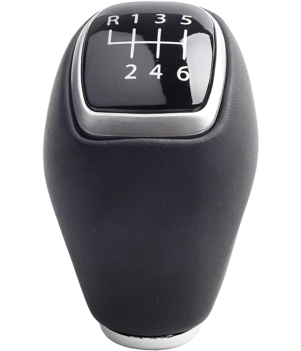 Evasylian Black Leather Gear Shift Knob Replacement Part 3711F2300 43711-F2300 Leather & Metal Gear Shift Knob For Tl/Mk3 2017-2020 1 Pcs