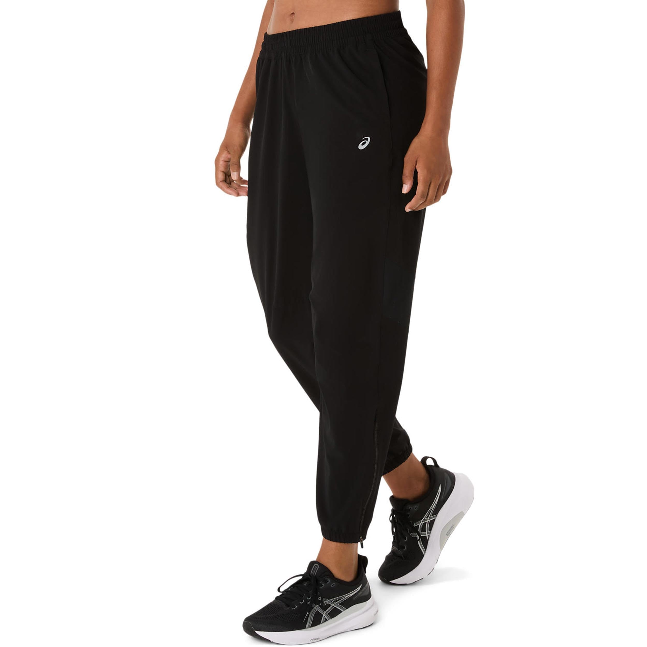 ASICS Core Woven Laufhose Damen schwarz - Performance Black M
