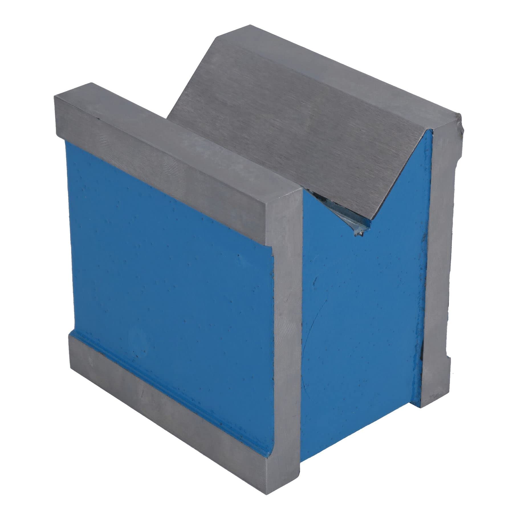Magnetic V Block Vice Grip - 3-Surface Holding Clamp For Round & Square Metal Pieces