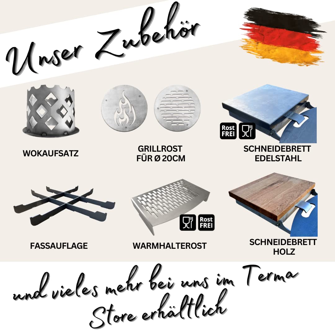 Grille De Maintien Au Chaud Terma Pour Plaque De Cuisson/grill - Acier Inoxydable 6mm - Accessoire Plancha, Barbecue