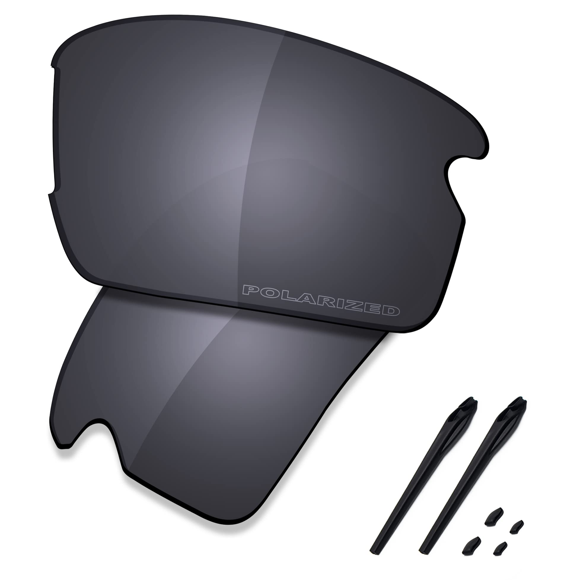 SAUCER Premium Replacement Lenses & Rubber Kits for Oakley Flak 2.0 Asian Fit (AF) OO9271 Sunglass