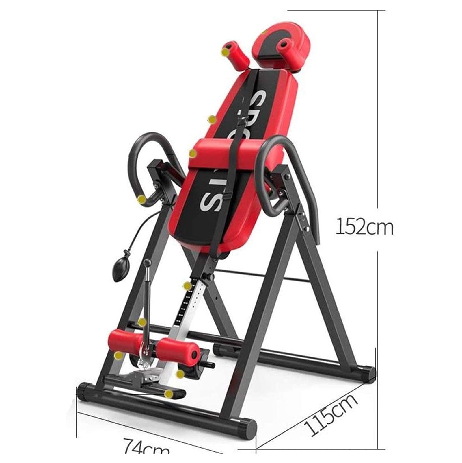 逆立ち健康機械（使用電力200V動力） ヘルニア ギックリ腰 むち打ち Amazon | 最新型 逆さぶら下がり健康器 懸垂器具 懸垂マシン