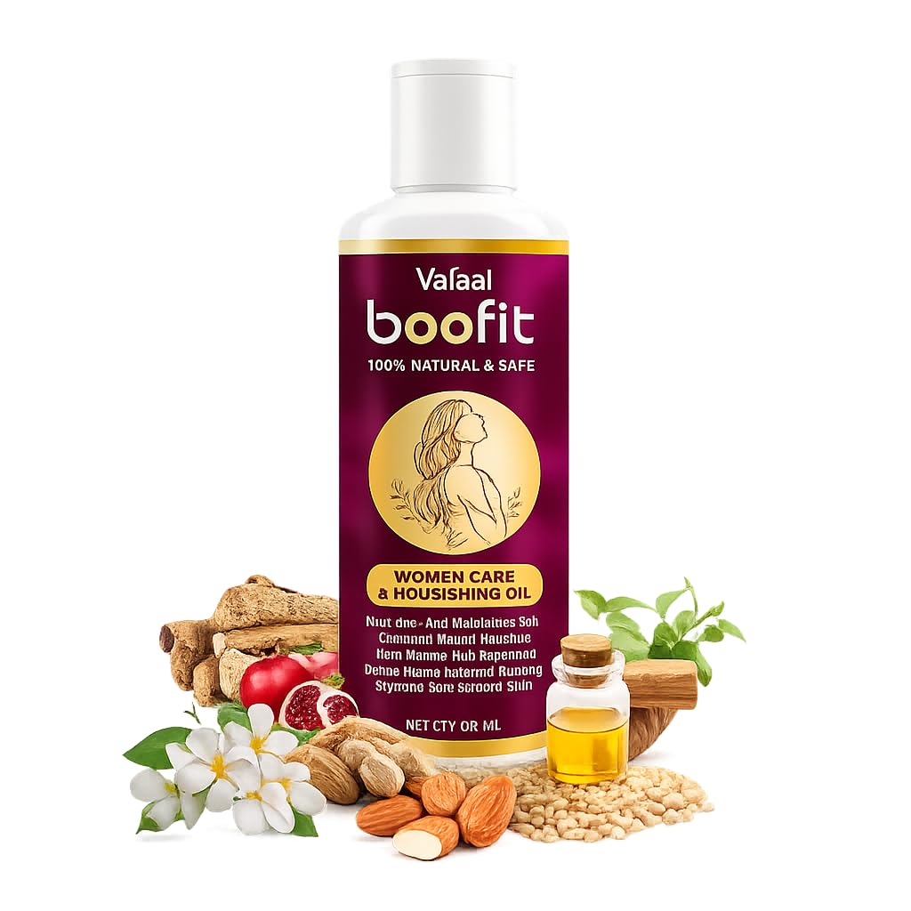 Vagal Boofit Women Care & Nourishing Oil, 100ml | Herbal Moisturizing Body Oil for Women | Natural Skin Care Oil for Daily Body Massage & Hydration-picture-22