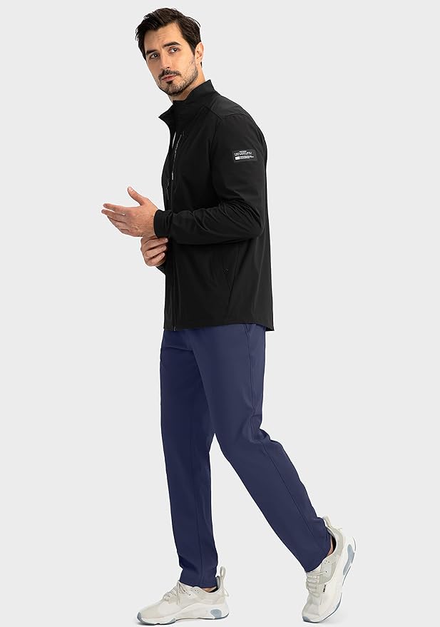 The G Gradual Men's Sweatpants with Zipper Pockets are designed for men who lead an active lifestyle. These tapered joggers are perfect for workouts, jogging, running, or any other athletic activity. The slim fit and tapered leg design provide a modern and stylish look while also offering comfort and flexibility.