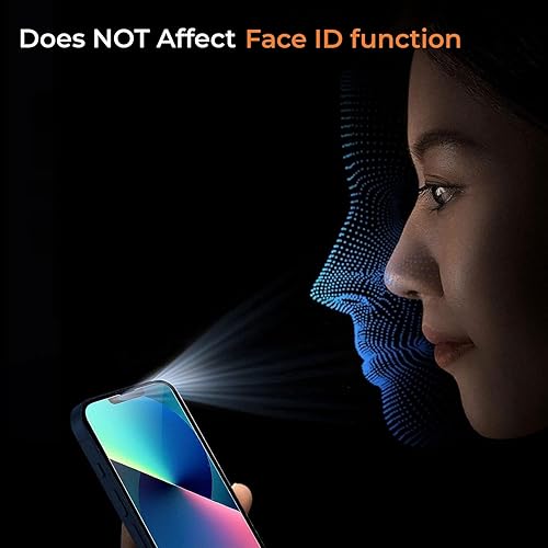 Miniatura 7 de Paquete de 3 protectores de pantalla para iPhone 1313 Pro, protector de pantalla de vidrio templado dureza 9H, Ultra HD, antiarañazos, protección