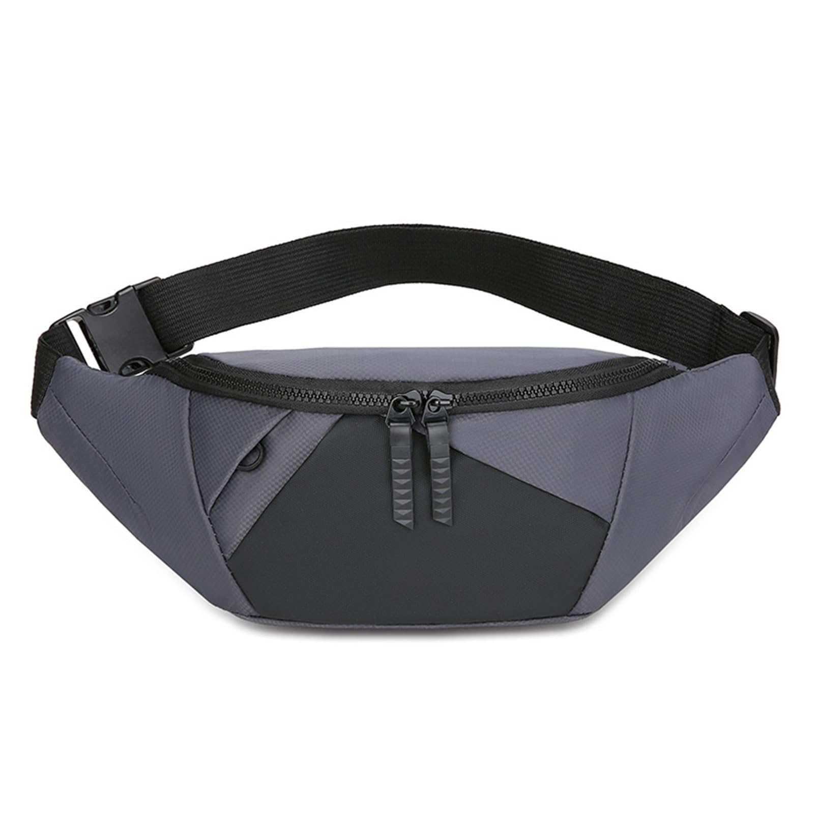 Ausion Oxford Waist Bag for Men & Women - Durable Water-Resistant Fanny Pack with Multi Pockets, Hands-Free Crossbody for Festivals, Hiking, and Everyday Essentials