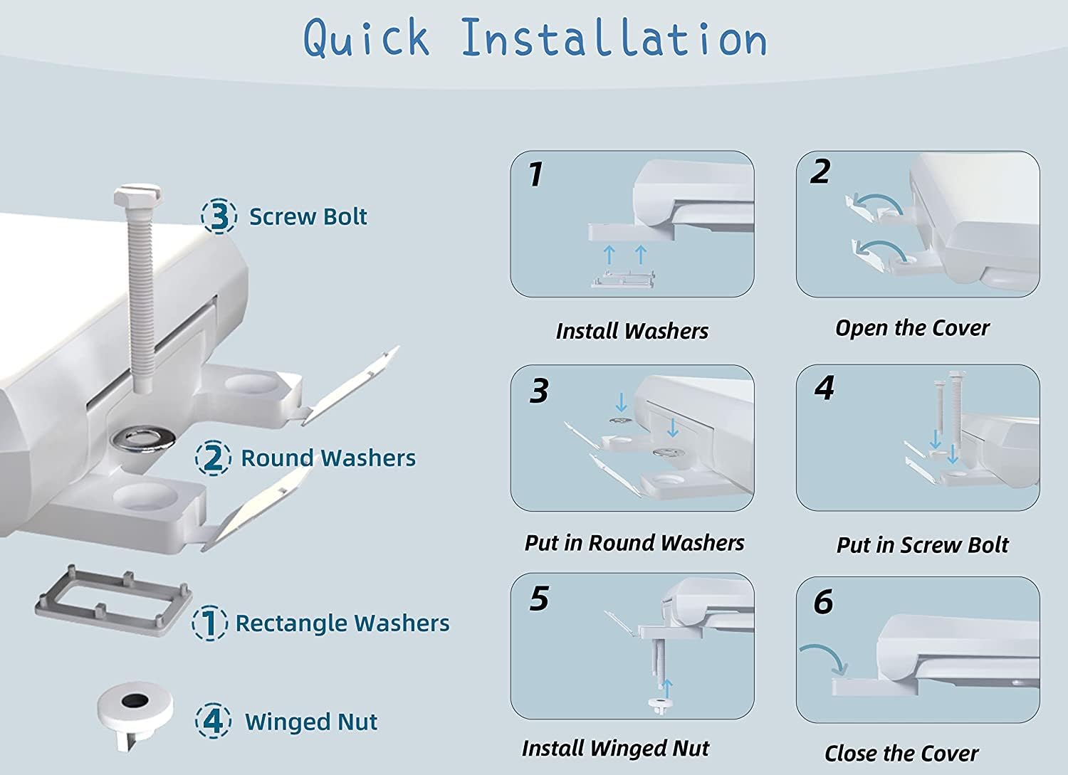 Elongated Toilet Seat Adult/Child,Built-In Potty Training Seat, Soft Quiet Close Non-Slip Seat, Easy to Install & Clean,Magnetic Kids Seat and Cover for Elongated Oval Toilets,White